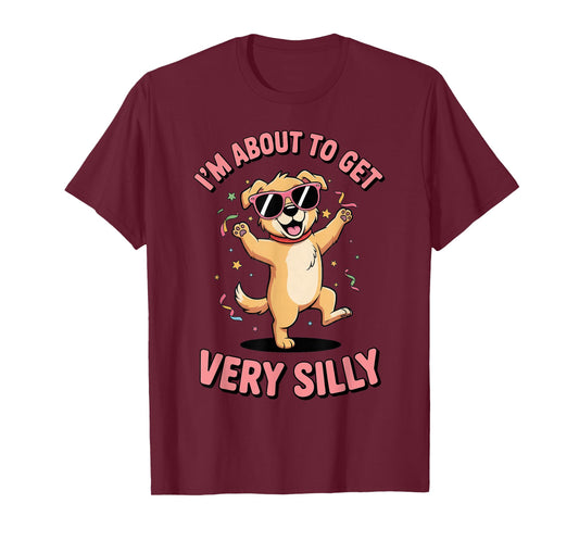 Funny Silly Dog with Sunglasses for Boys and Girls T-Shirt