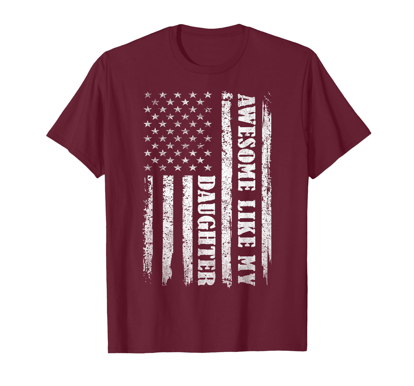 Awesome Like My Daughter Gifts Men Funny for Dad Fathers Day T-Shirt