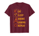 Funny Gamer Anime Graphic Tee Men Boys Teens Video Gaming T-Shirt