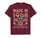 Made in 1968 I'm Not 58th Birthday Experience Vintage Retro T-Shirt