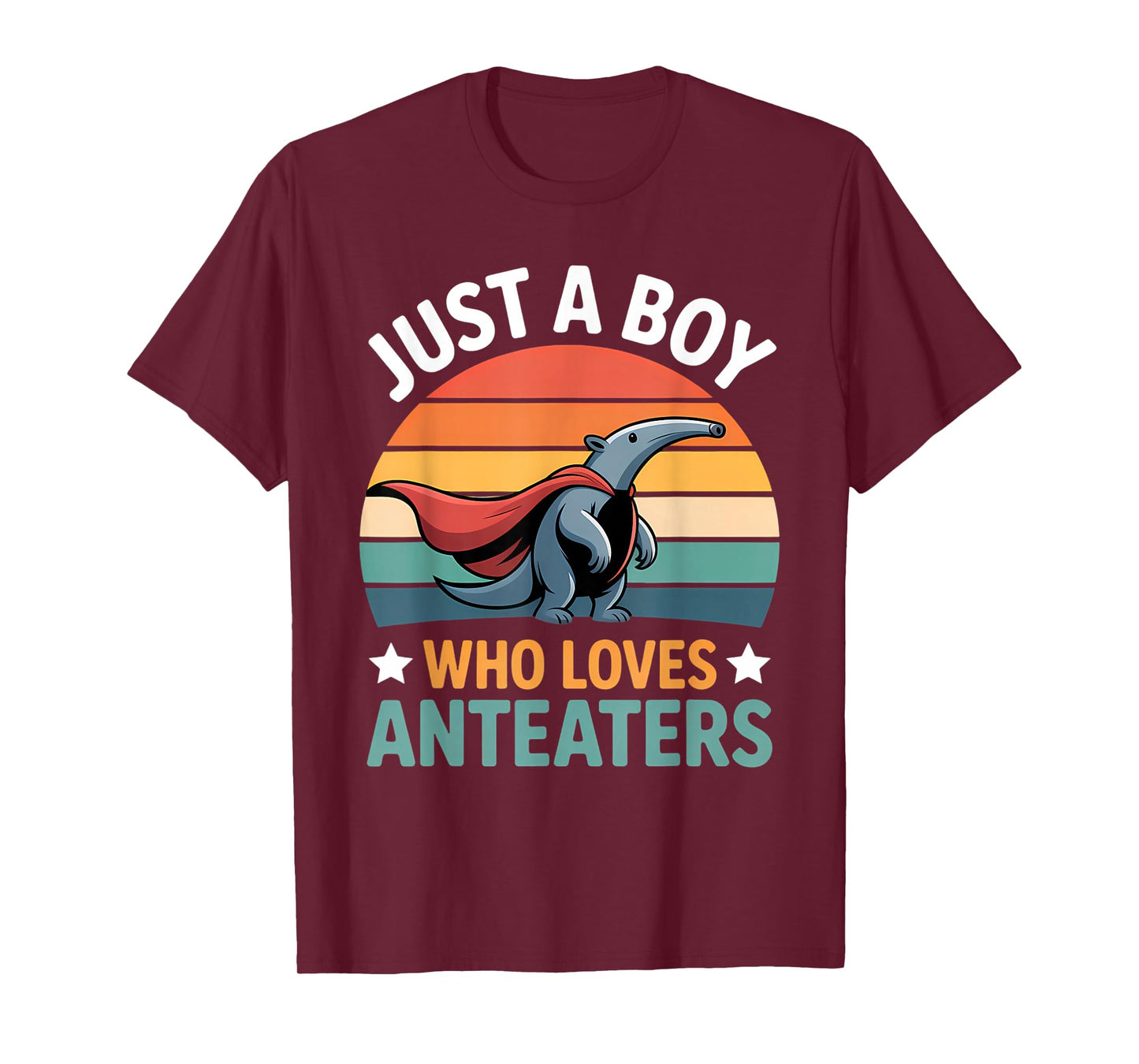 Boys Anteater Just a Boy who Loves Anteaters T-Shirt