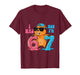I was Six Now I'm Seven 6 7 Capybara 67 Meme 7th Birthday T-Shirt