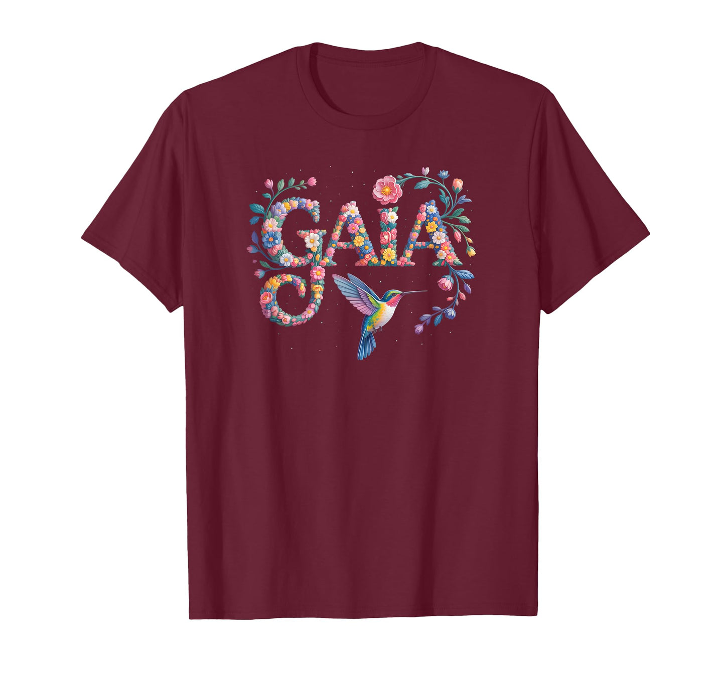 Awesome First Name Gaia Personalized Girl Reunion Birthday T-Shirt