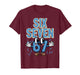 Six Seven 67 Eyes Funny 6 7 Meme Gen Alpha Boys Girls Kids T-Shirt
