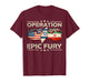Operation Epic Fury Patriotic Adventure American Flag USA T-Shirt