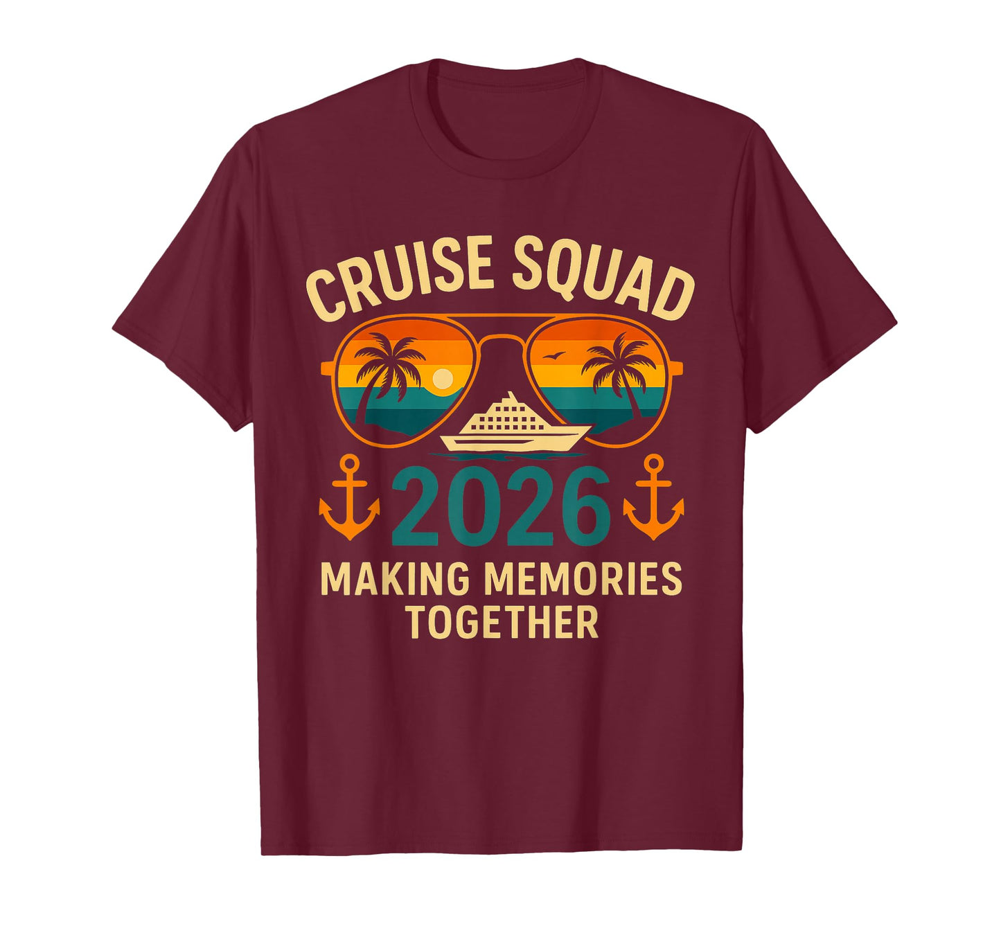 Cruise Squad 2026 Family Vacation Matching Group Summer T-Shirt
