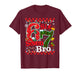 Six Seven Christmas Bro Funny Brainrot Meme 67 Gen Z Slang T-Shirt