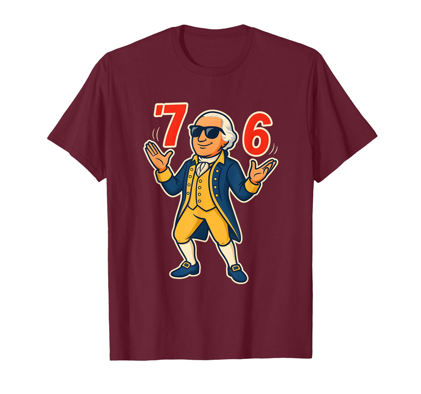 Funny History Lovers 67-7-6 History Facts Humor T-Shirt