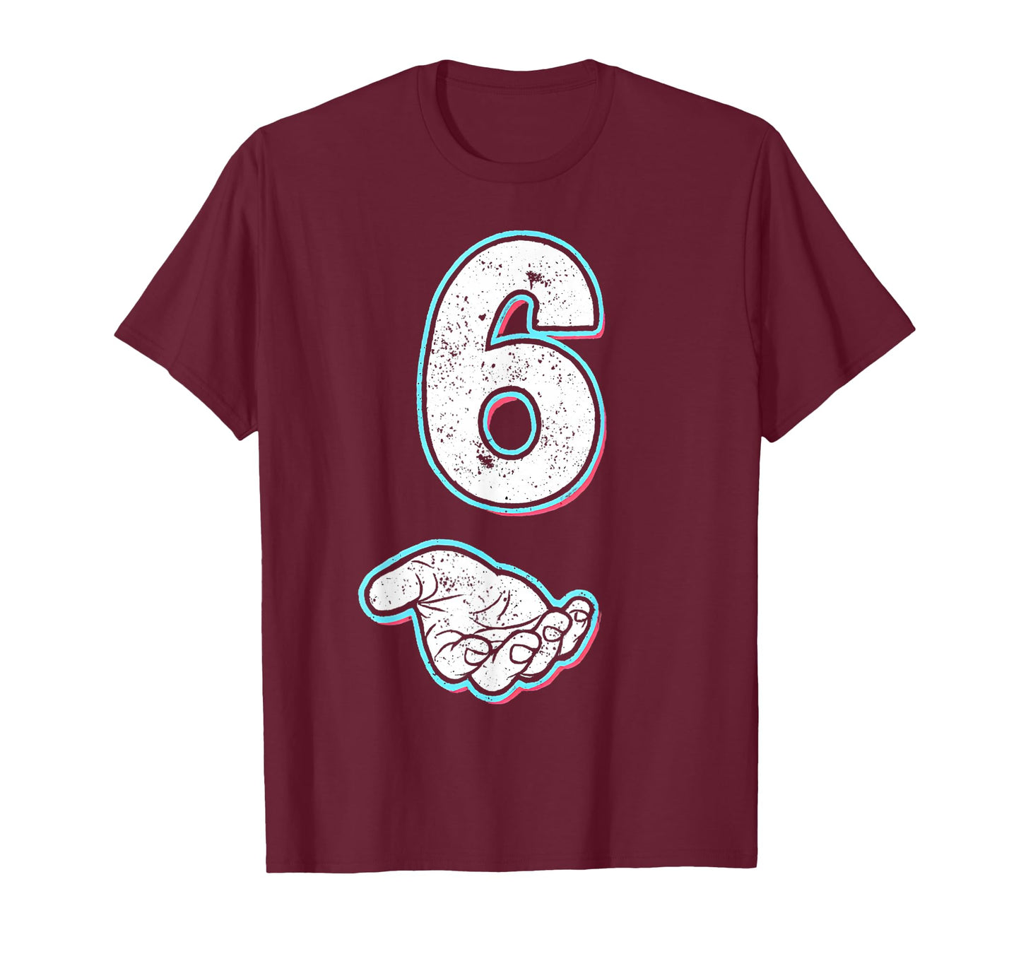 Number 6 Matching 67 Meme Halloween Costume Men Women Kids T-Shirt