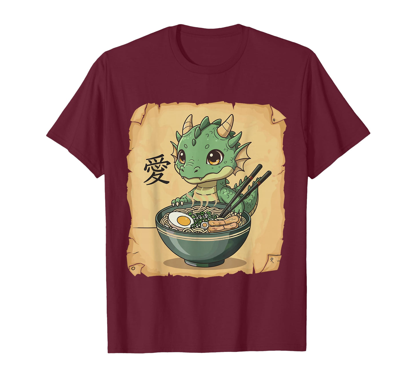 Ramen Dragon Noodle Kawaii Lover Japanese Funny Graphic T-Shirt