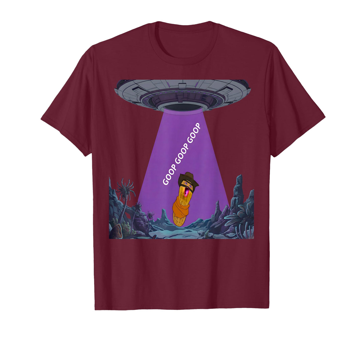 Funny The Burnt Peanut GOOP Bungulator for Fun Lovers T-Shirt