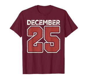 Retro Christmas December 25 Xmas Matching for Men Women Kids T-Shirt