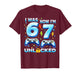 I was 6 Now I'm 7 Unlocked Gaming Boy Gifts for Boys Kids T-Shirt