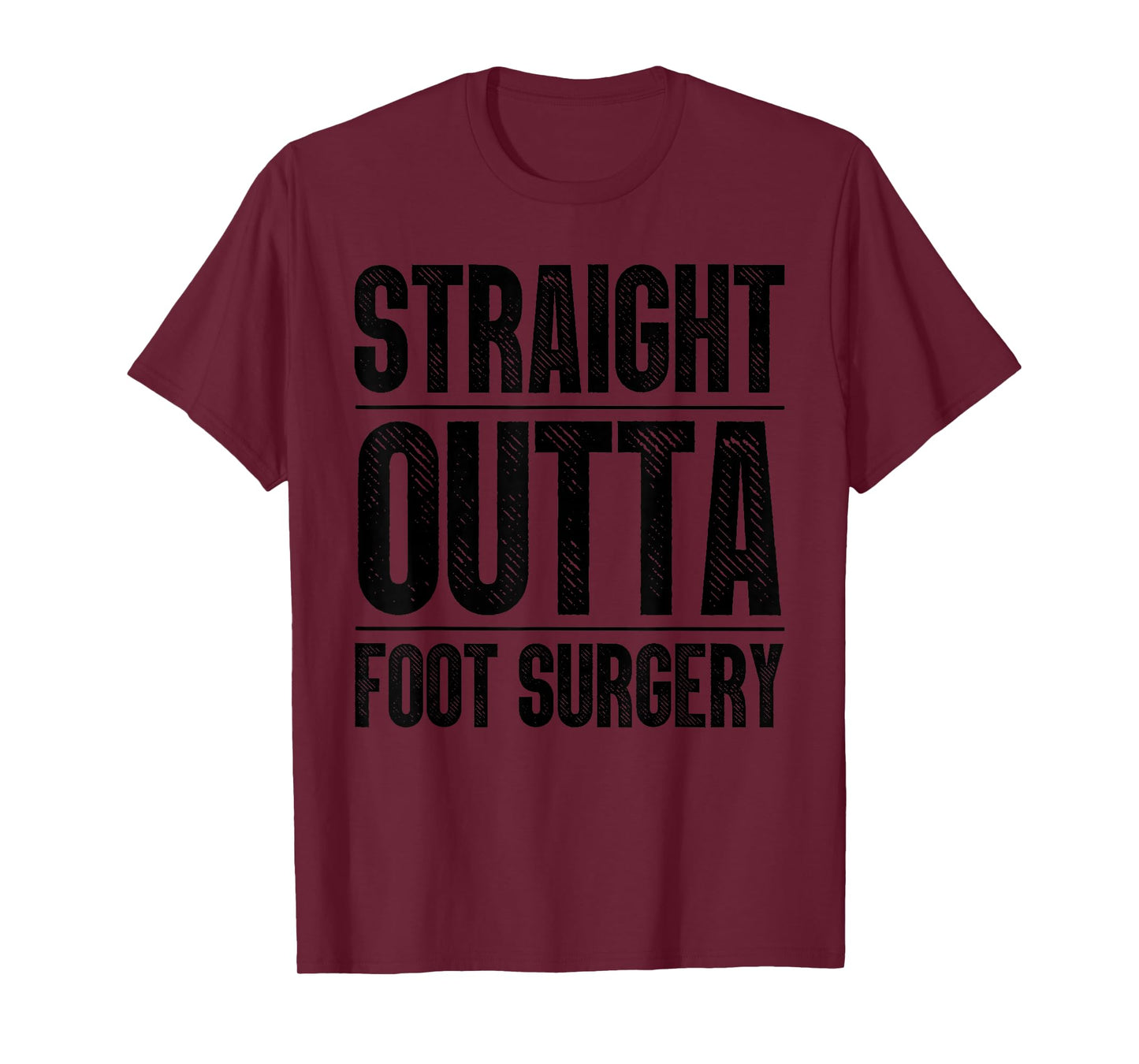 Post Foot Surgery Art for Men Women Get Well Foot Surgery T-Shirt