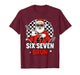 Funny 67 Meme Six Seven Christmas Bruh Santa Kids Boys Men T-Shirt