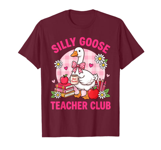 Heart Pink Bow Tie School T-Shirt