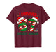 I Survived 67 Days of School Christmas Candy Cane Six Seven T-Shirt