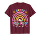 Happy 100th Day of Pre-K Teacher Kids Rainbow Boy Girl T-Shirt