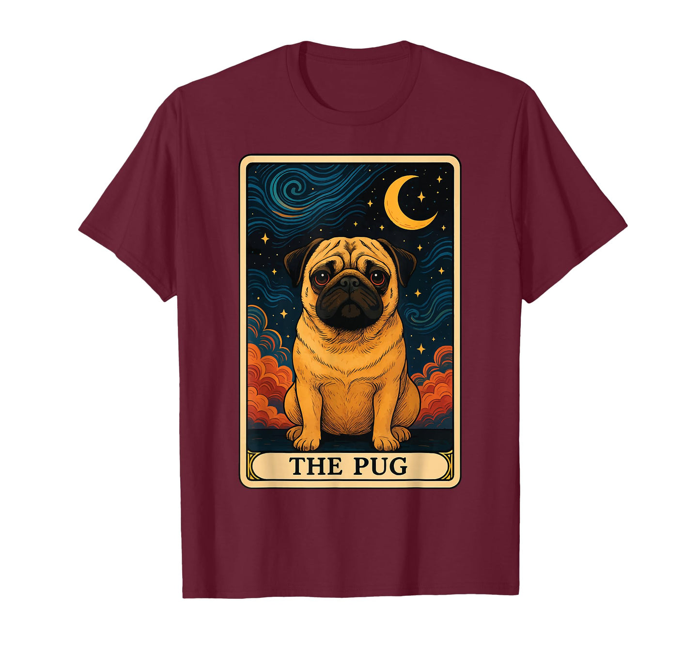 The Pug Tarot Card T-Shirt