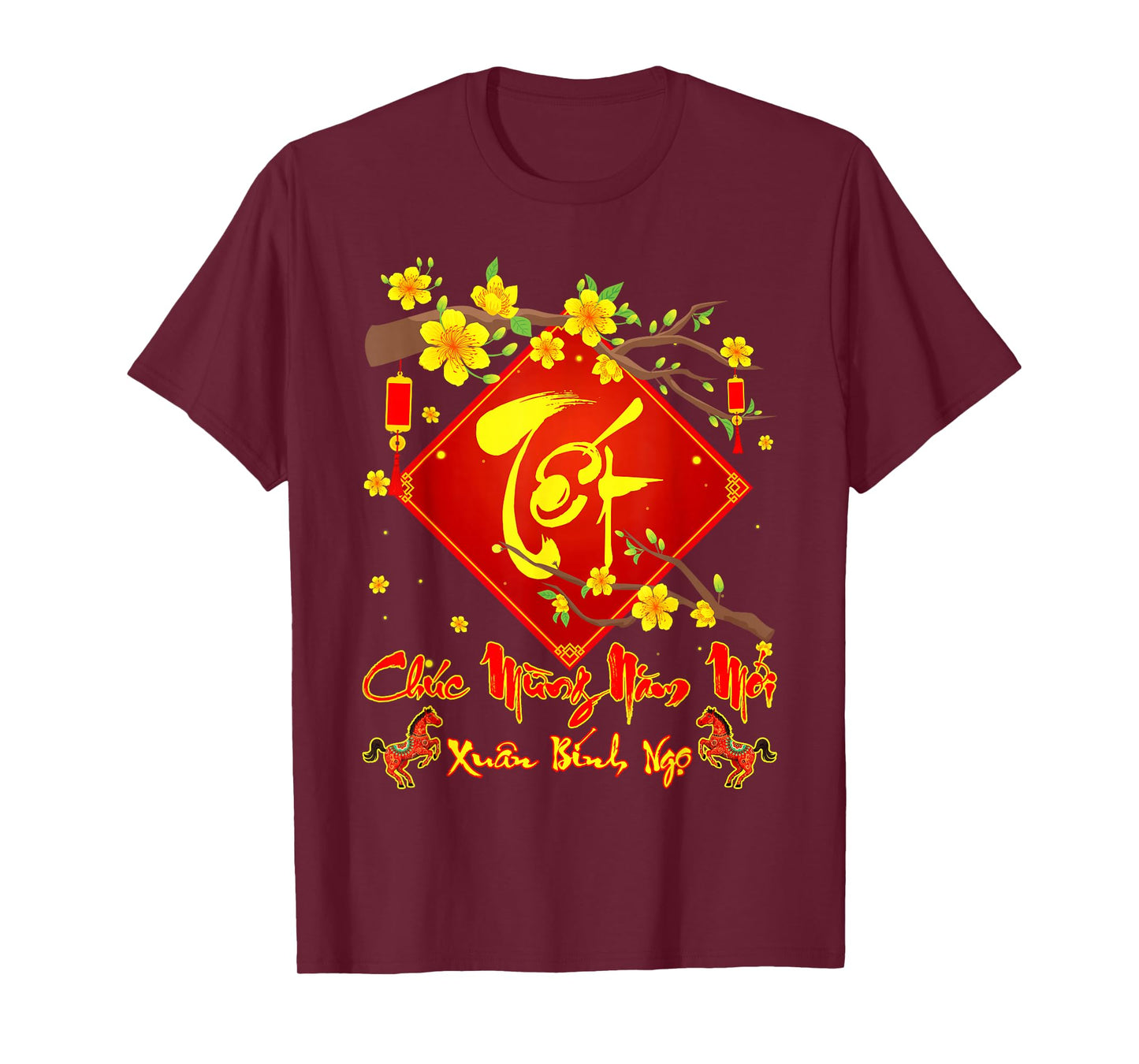 TET 2026 Chuc Mung NAM Moi Xuan Binh NGO Vietnamese New Year T-Shirt