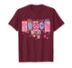 Teacher Valentines Day Bow Teacher Heart T-Shirt