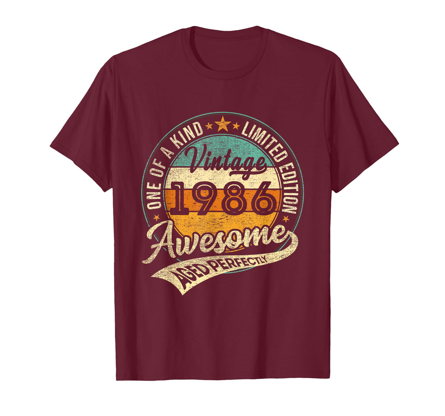 Vintage 1986 Limited Edition 40 Year Old Gifts 40th Birthday T-Shirt