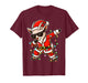 Dabbing Goat Christmas Santa Claus Funny Xmas PJs Men Women T-Shirt