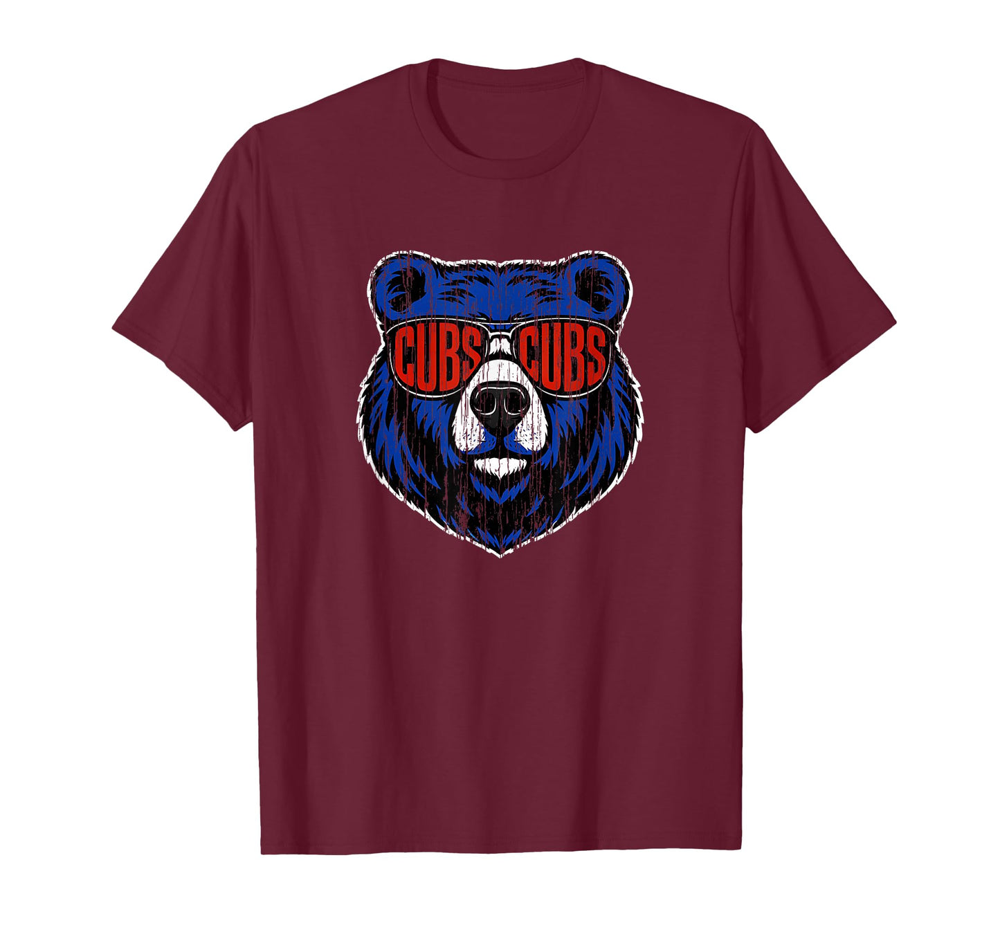 Cubs Wearing Sunglasses Vintage Men Women Boys Girls Kids T-Shirt