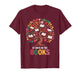 67 Days in The Books Reading Teacher 67th Day of School T-Shirt