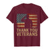 Thank You Veterans Military Veterans Day T-Shirt