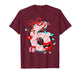 Valentine 67 Six Seven Meme Dabbing Hearts Matching Couple T-Shirt