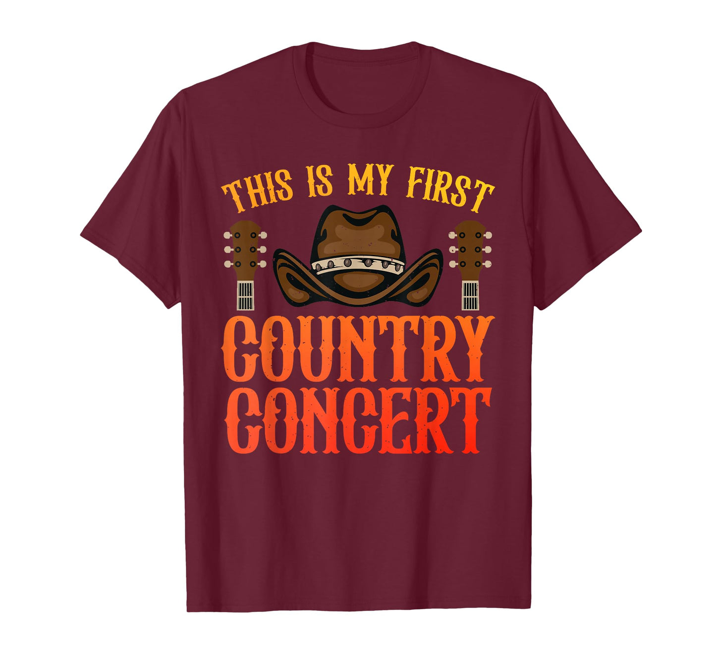 Country Concert Art for Men Women Kids Country Music Lover T-Shirt