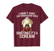 Funny I Don't Fart I Just Whisper in My Pants Chicken Humor T-Shirt