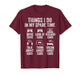 Things I Do in My Spare Time Funny Car Guy Mechanic Garage T-Shirt