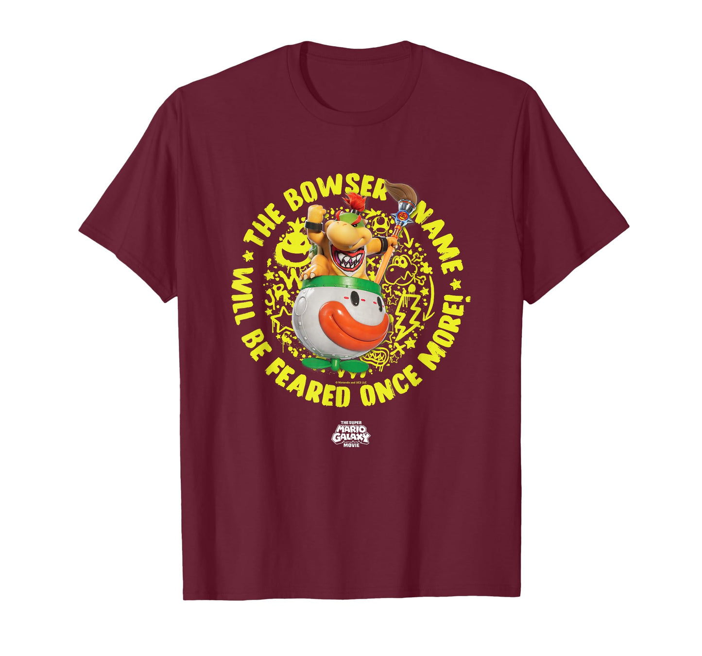 The Super Mario Galaxy Movie Bowser Jr. Feared T-Shirt