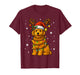 Goldendoodle Christmas Tee Reindeer Christmas Lights Pajamas T-Shirt