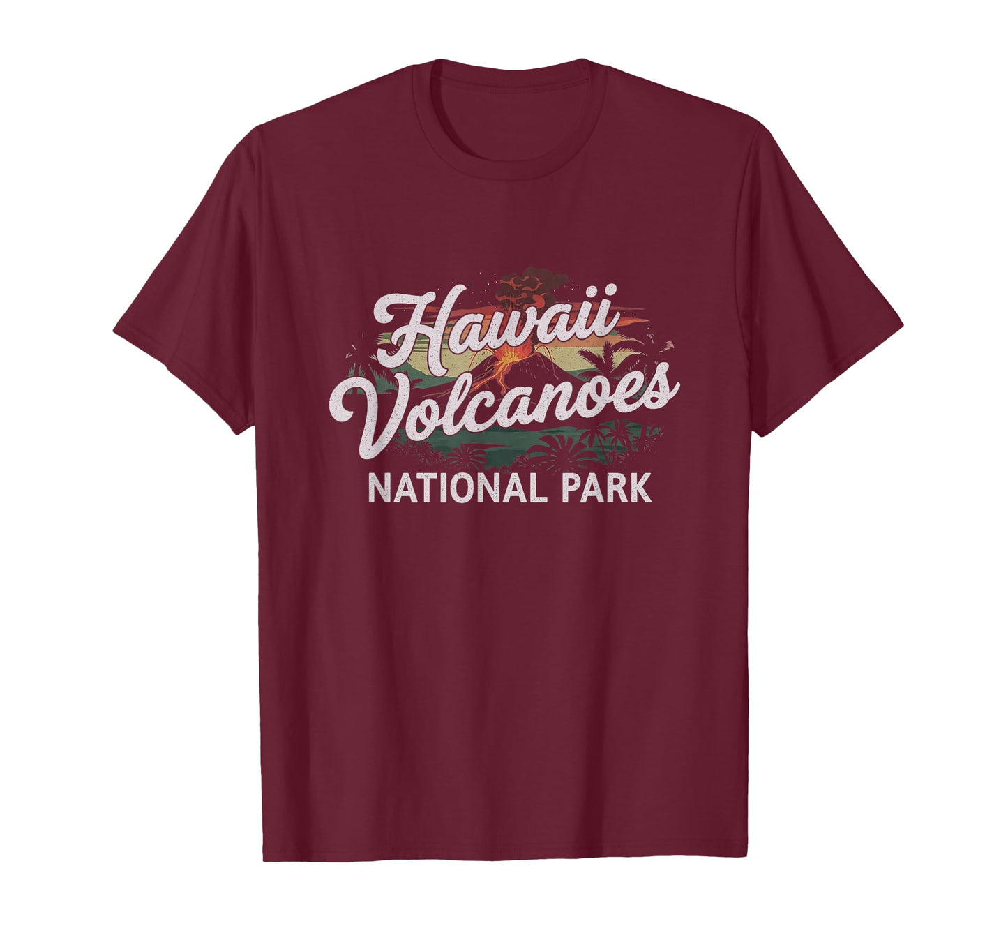 Hawaii Volcanoes National Park Art Design T-Shirt