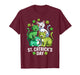 St Patricks Catricks Day Cats Saint Pattys Women Girls Kids T-Shirt