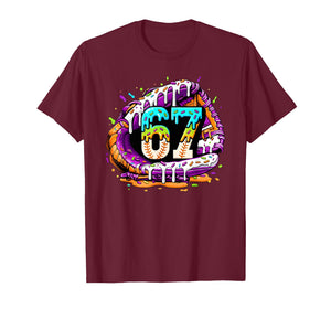 67 Ice Cream Drip Funny Six Seven Player 67th Birthday T-Shirt