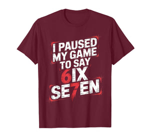 67 Meme Six Seven 6 7 Gen Alpha Saying Boys Teens Kids T-Shirt