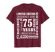 75th Birthday Tee Gift Vintage Awesome Epic Retro 75 Yrs Old T-Shirt