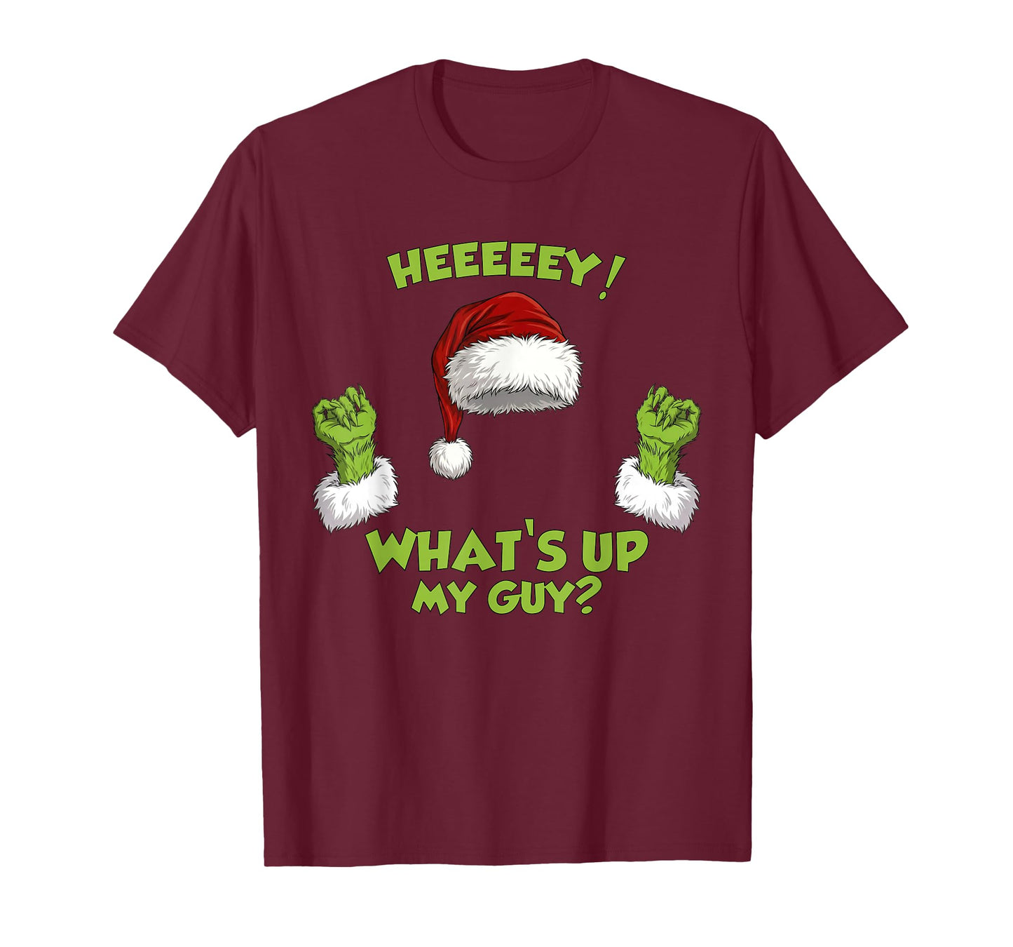 Funny What's Up My Guy Meme Xmas Christmas T-Shirt