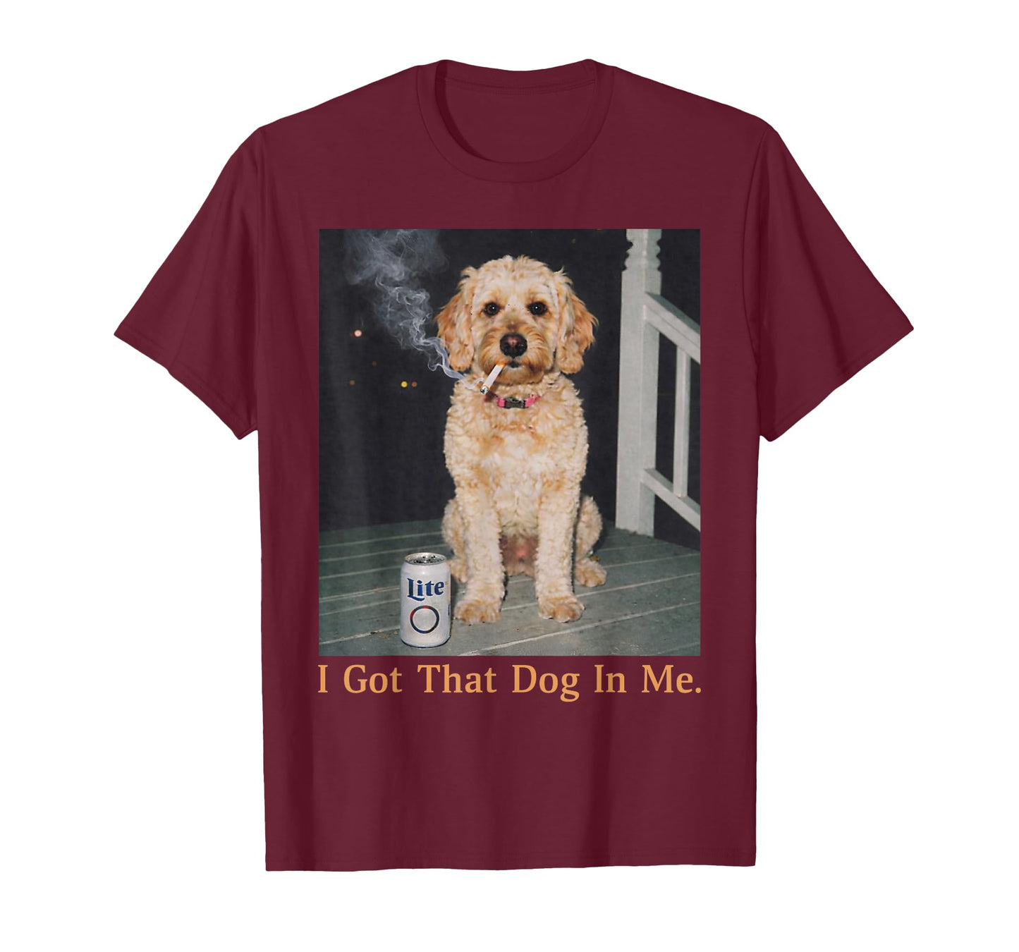 I Got That Dog in Me Funny Golden Doodle Meme for Men Women T-Shirt