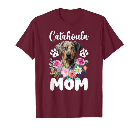 Catahoula Mom Catahoula Leopard Dog Owner Catahoula Lover T-Shirt