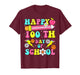 Happy 100th Day of School 100 Days of School Teacher Student T-Shirt