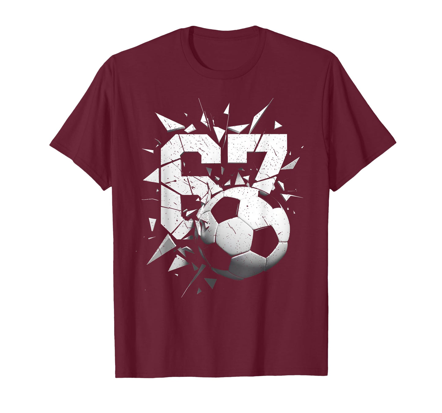 67 Six Seven Soccer Gen Alpha Brainrot Meme T-Shirt