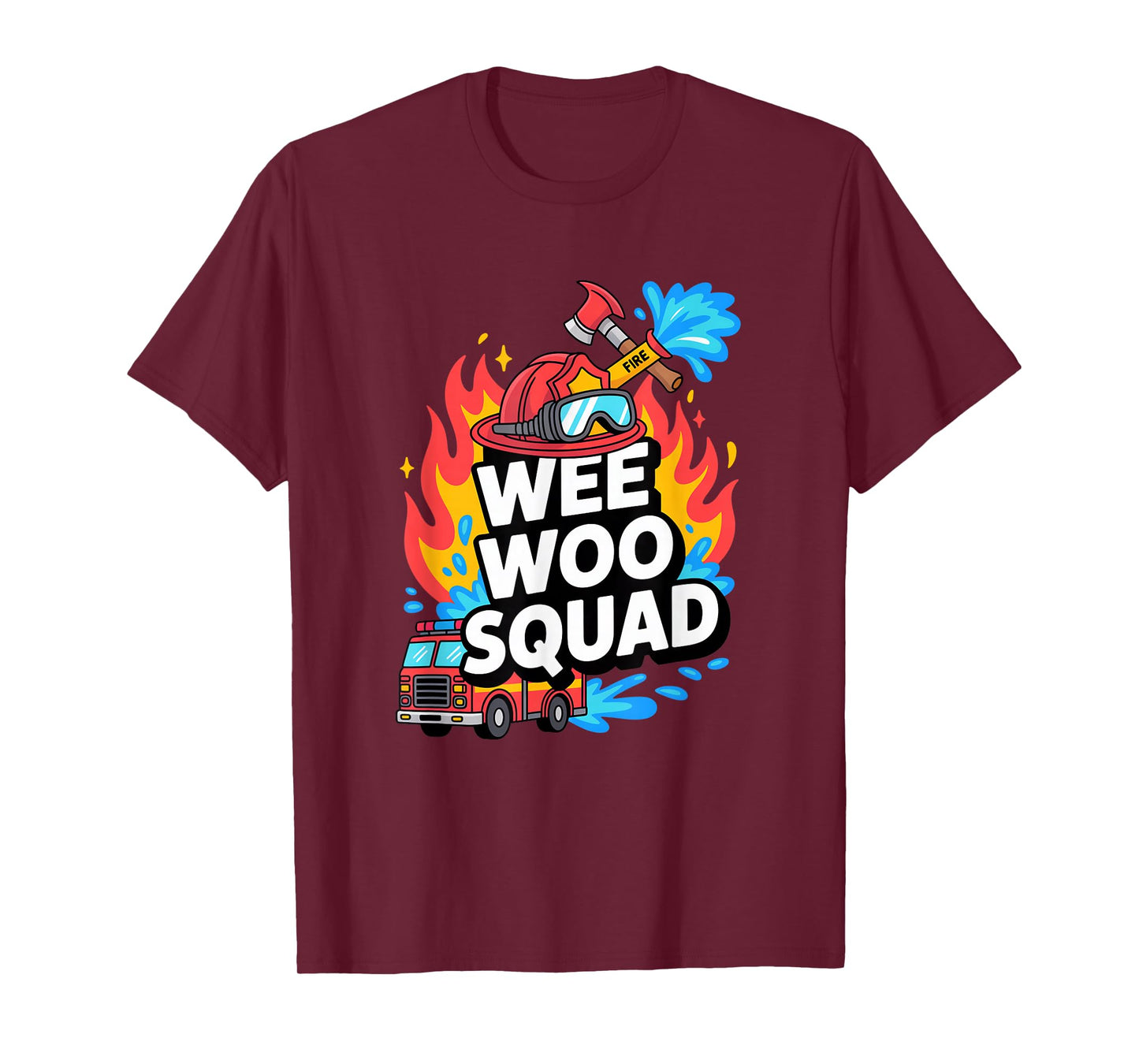 Wee Woo Squad Fire Truck Adventure T-Shirt