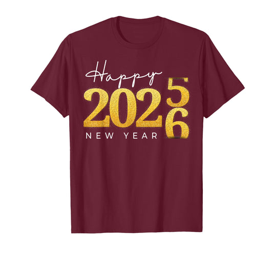 Happy New Year 2026 New Year's Eve Countdown Party Family T-Shirt
