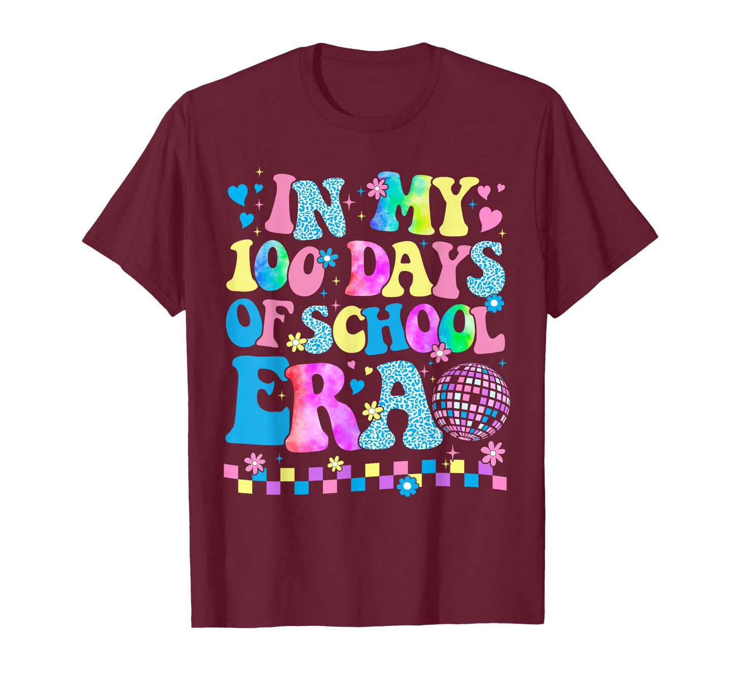 Tie Dye in My 100 Days of School Cute 100th Day of School T-Shirt