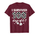 Funny 67 100th Day of School Teacher 100 Days 6 7 Meme 6-7 T-Shirt